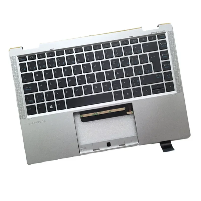New for Elitebook X360 1030 G7 G8 Laptop Palmrest Case Keyboard EU Version Upper Cover