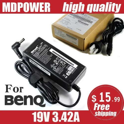 

MDPOWER For BENQ 19V 3.42A 65W Laptop AC adapter charger cord