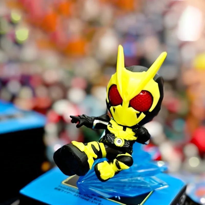 Kamen Rider Bandai Tamashii Box Q Blind Box Model Spot Ornament Figure Toys Anime Action Collection Decorative  Birthday Gift