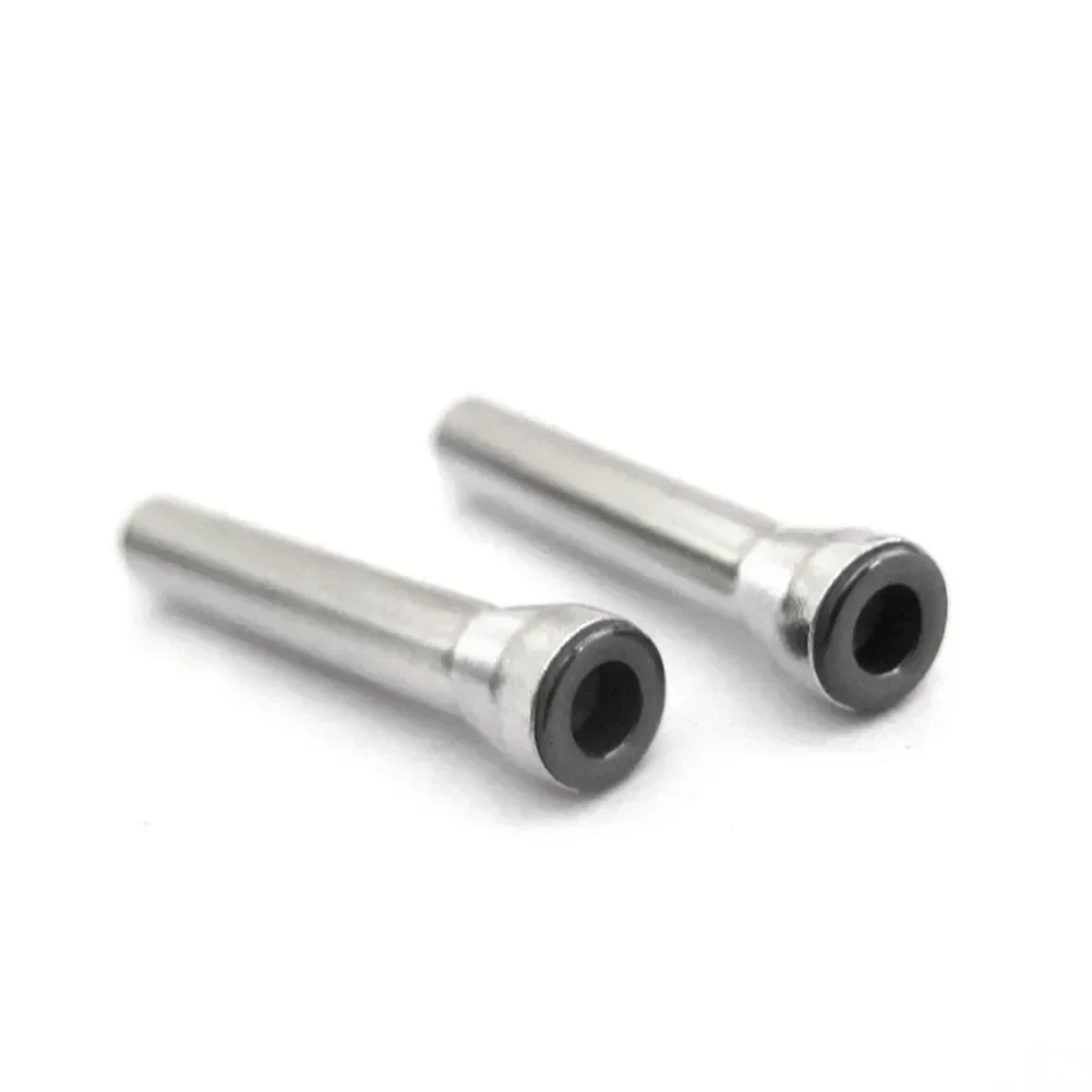 

Tops Fishing Rod Tip Guide 1.2mm~2.1mm Fishing Guides Hollow Parts Repair Rod Silver Stainless Steel Tip High Quality New