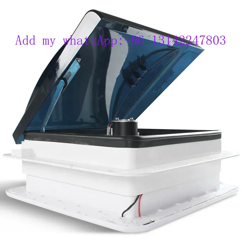 

RV Roof Ventilation 14'' DC12V CE Certificated 340mm Manual Control 6 Speeds Adjustable LED Caravan Vent