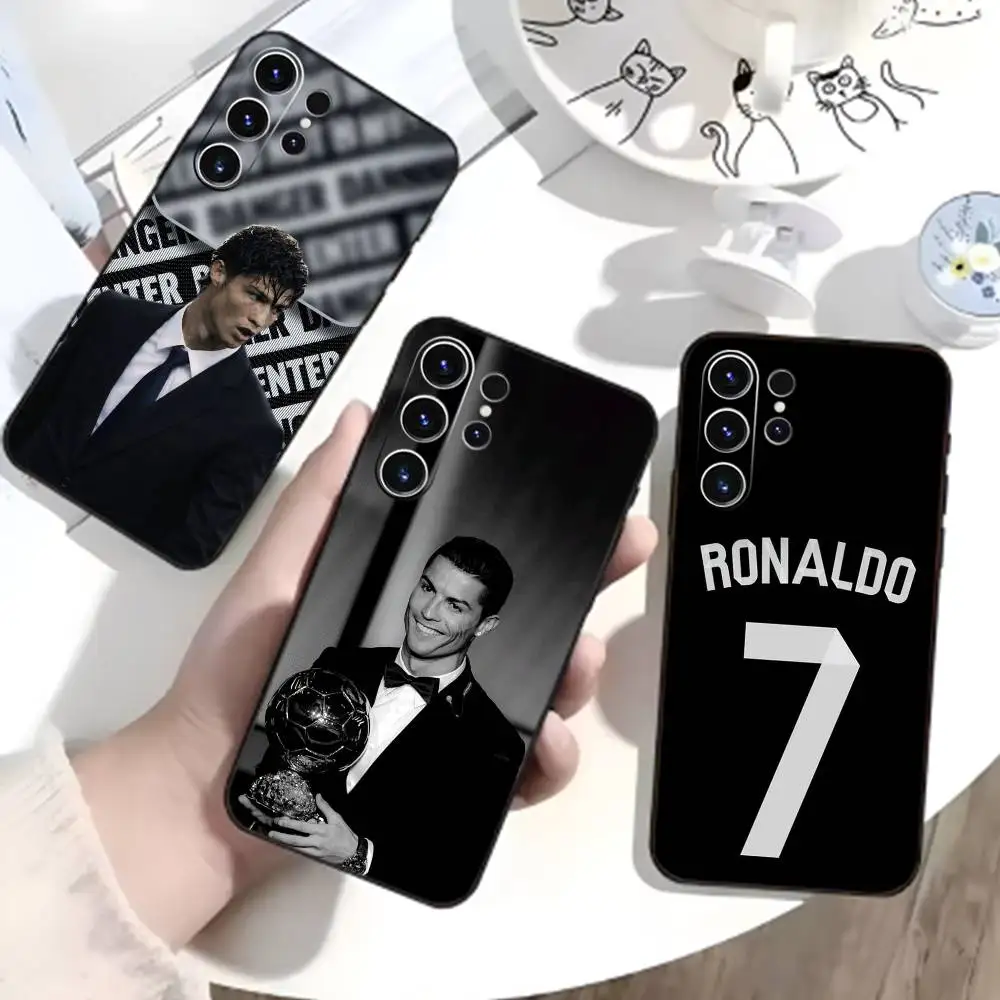 

Sports Star CR7 G-Cristiano R-Ronaldo Phone Case For Samsung S26,S25,S24,S23,S22,S21,S20,Plus,Fe,Lite,Others Black Cover