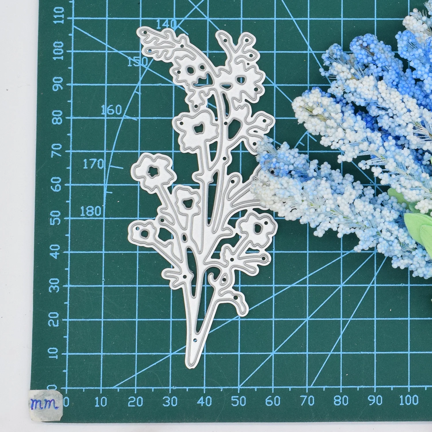 قوالب قطع معدنية للزهور لقصاصات ذاتية الصنع ، ألبوم ، بطاقة معايدة ، صناعة بطاقات ، مشغولات ورقية ، 1 * #4