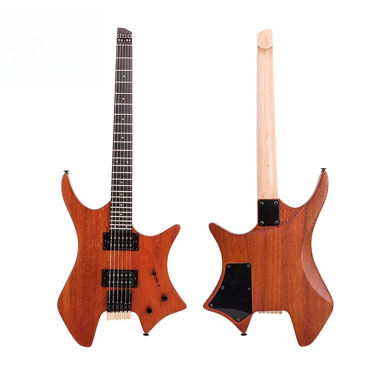 

Headless special-shaped electric guitar S-G62-N electric guitar travel portable