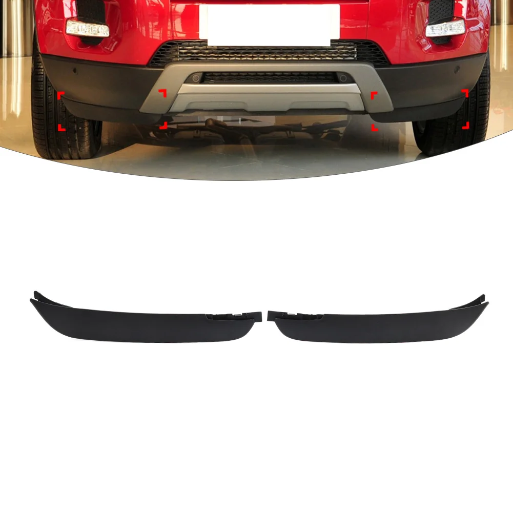 

Car Front Bumper Lower Air Deflector Cover For Land Rover Range Rover Evoque 2011 2012 2013 2014 2015 2016 2017 2018 2019