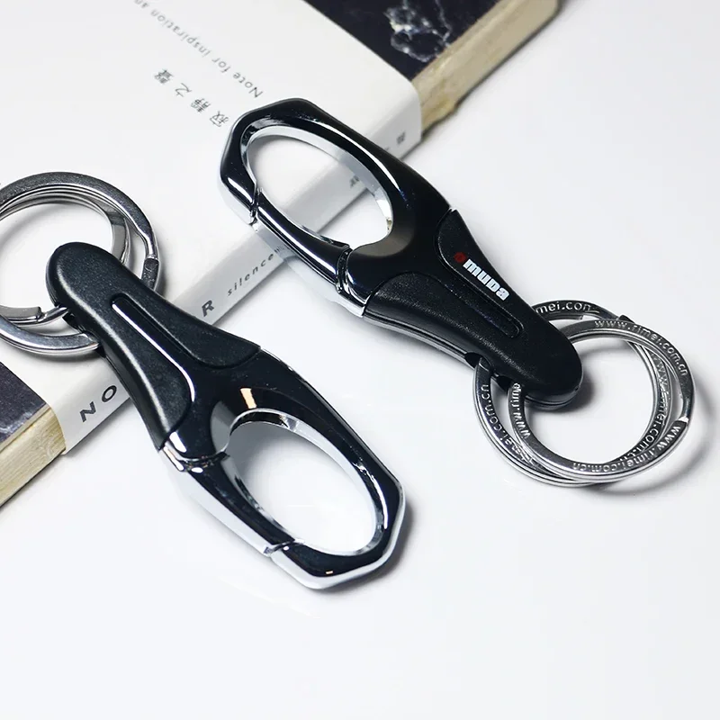 Men\'s Fashion New Keychain Key Holder Keyring Key Chain Gift Metal Key Ring Car Styling Auto Car Accessories