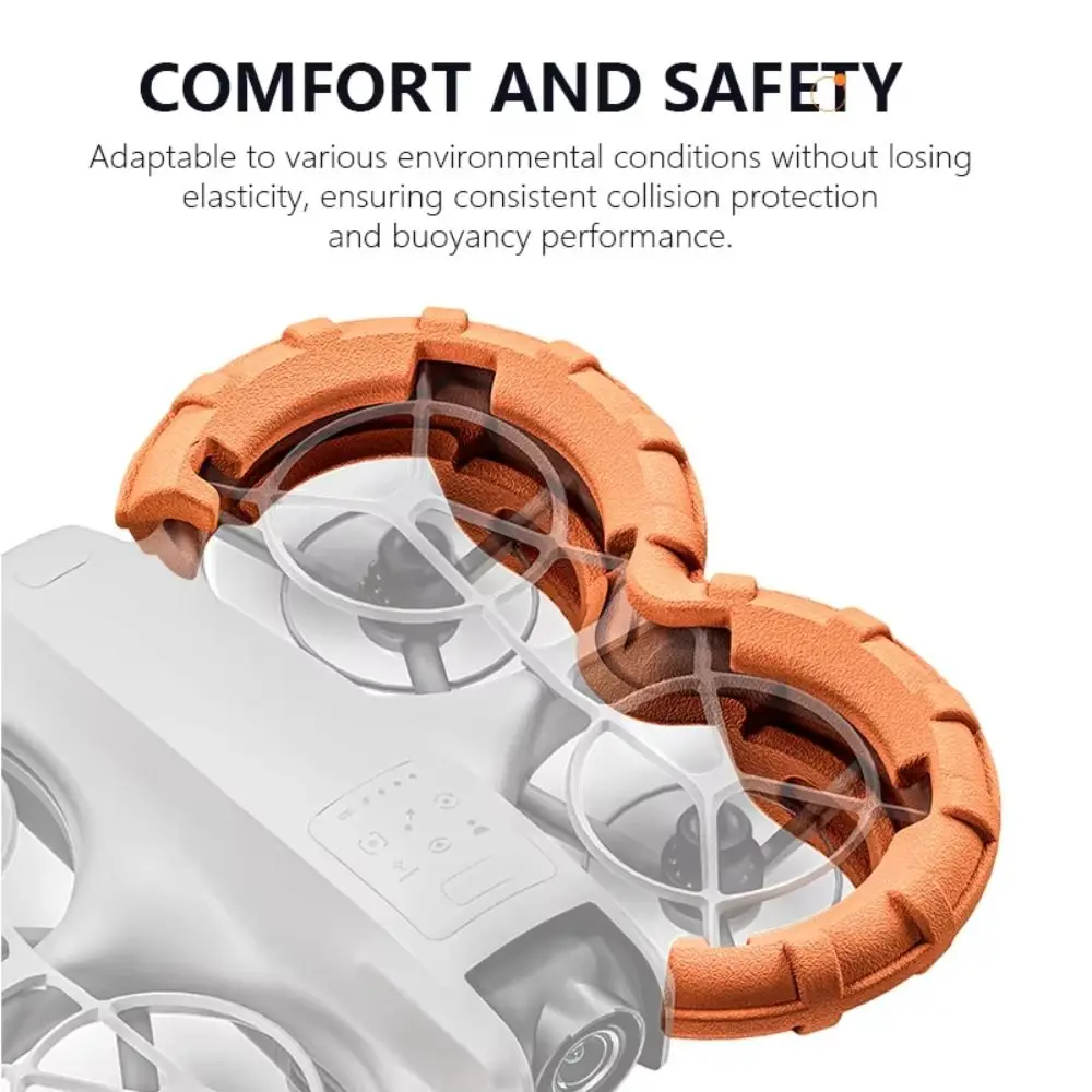 

EVA Propeller Guard Cover Anti-Collision Ring Lightweight Drone Parts Floating Protector Safety Portable Propeller Guard Bumper