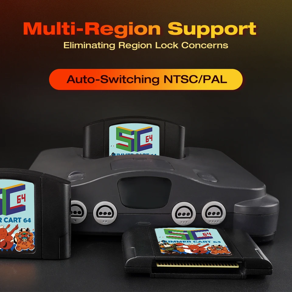 TicKnot 6TG SC64 Game Card SummerCart 64 For Nintendo 64 Game