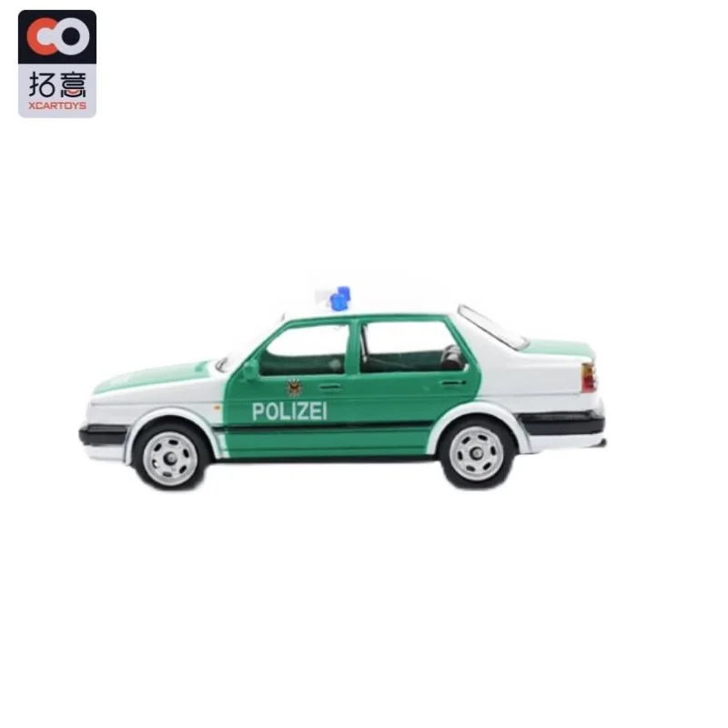 XCARTOYS 1:64 Je-tta Polizei Germany Diecast Simulation Model Cars Toys