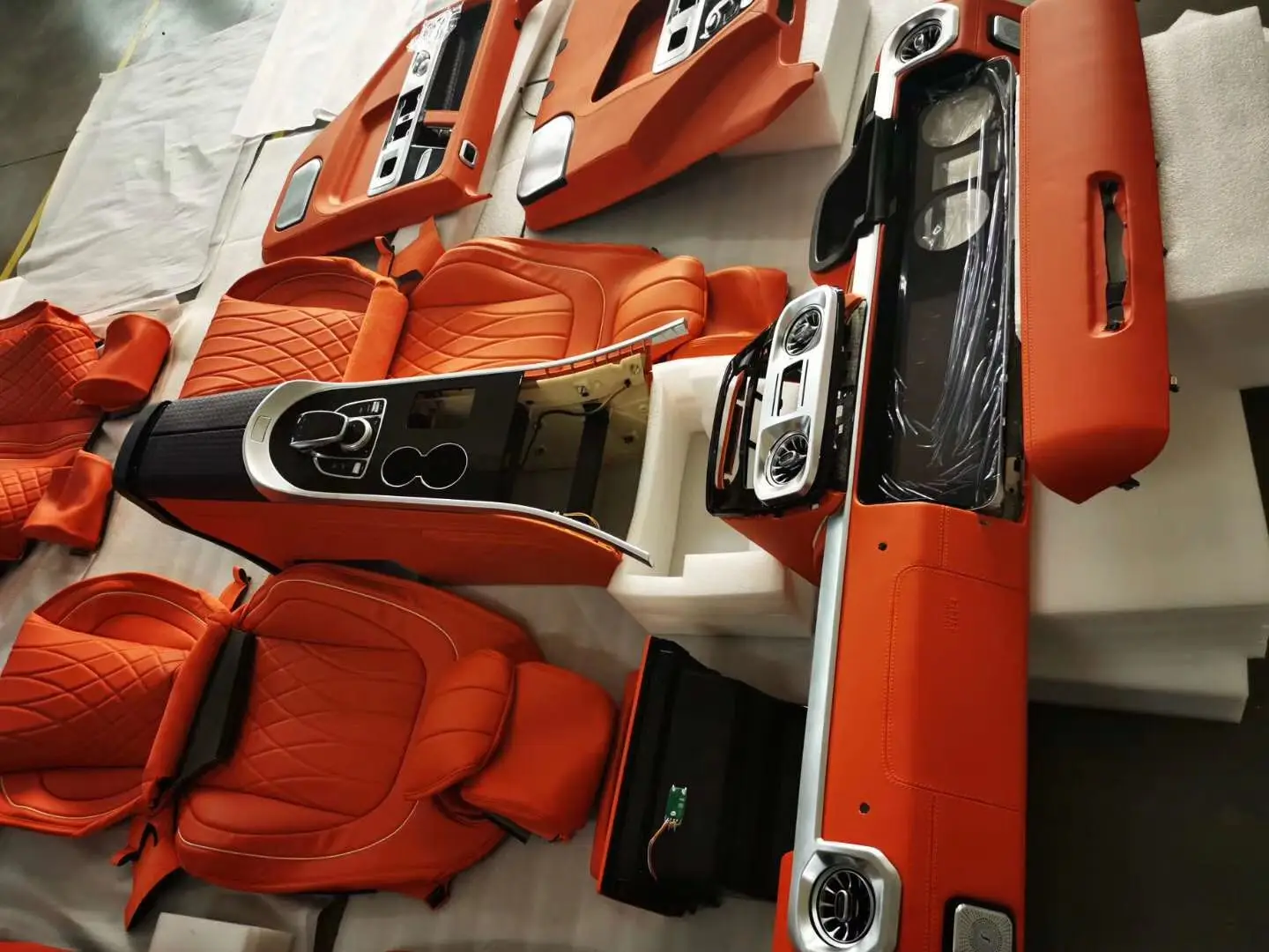 تعديل قطع غيار السيارات ترقية مجموعة التحويل الداخلي g Class مجموعات الترقية الداخلية #6