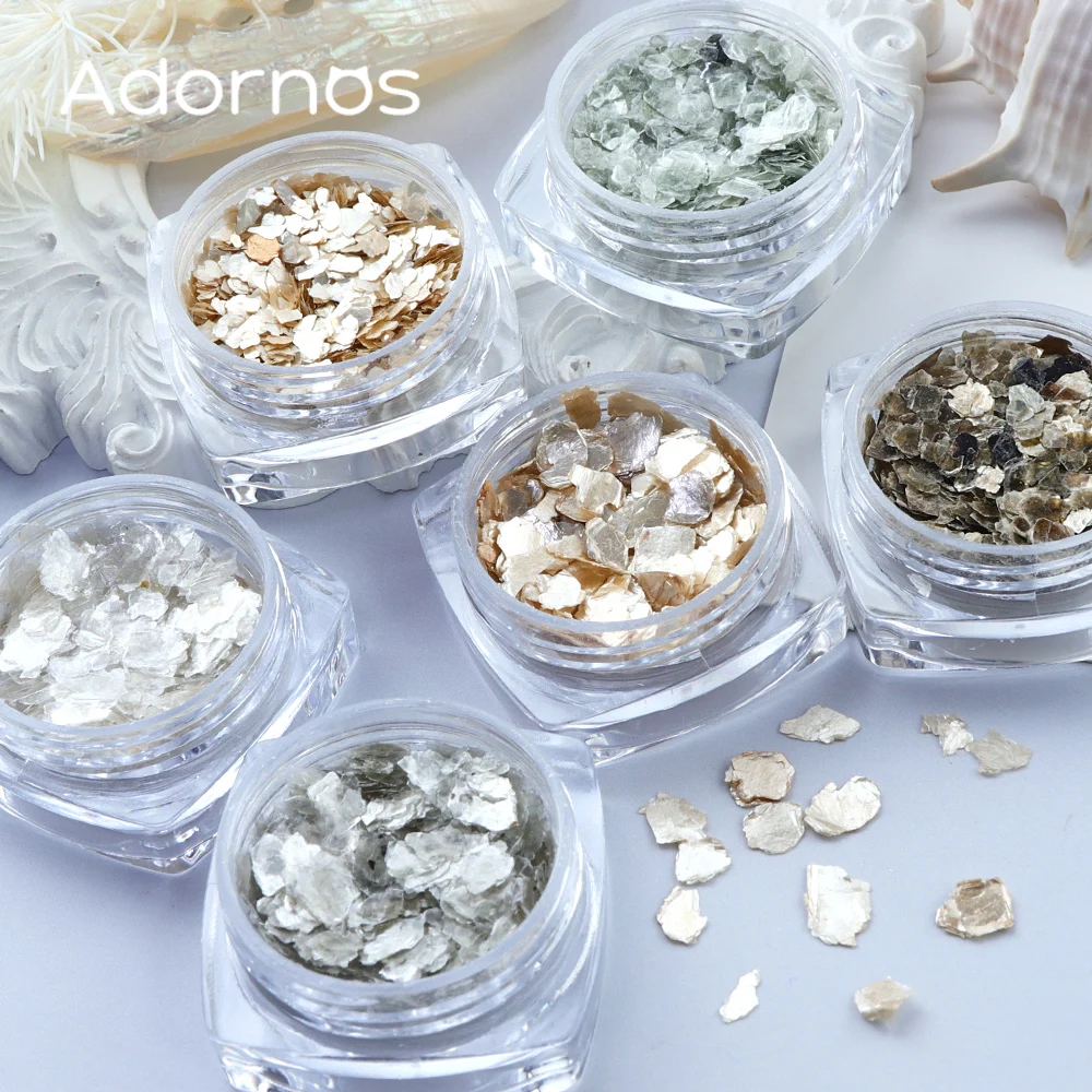 6 Colors Irregular Marble Mica - огляд і ціна Mica Flake Resin