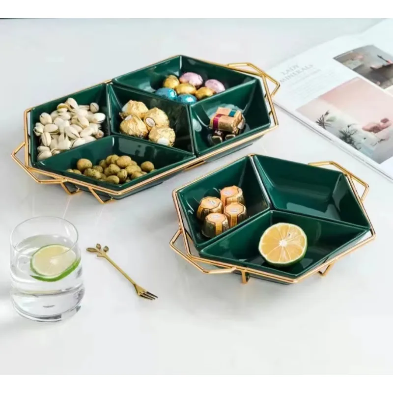 

Fruit plate set Food platter Classic party luxury ceramics High value ceramics