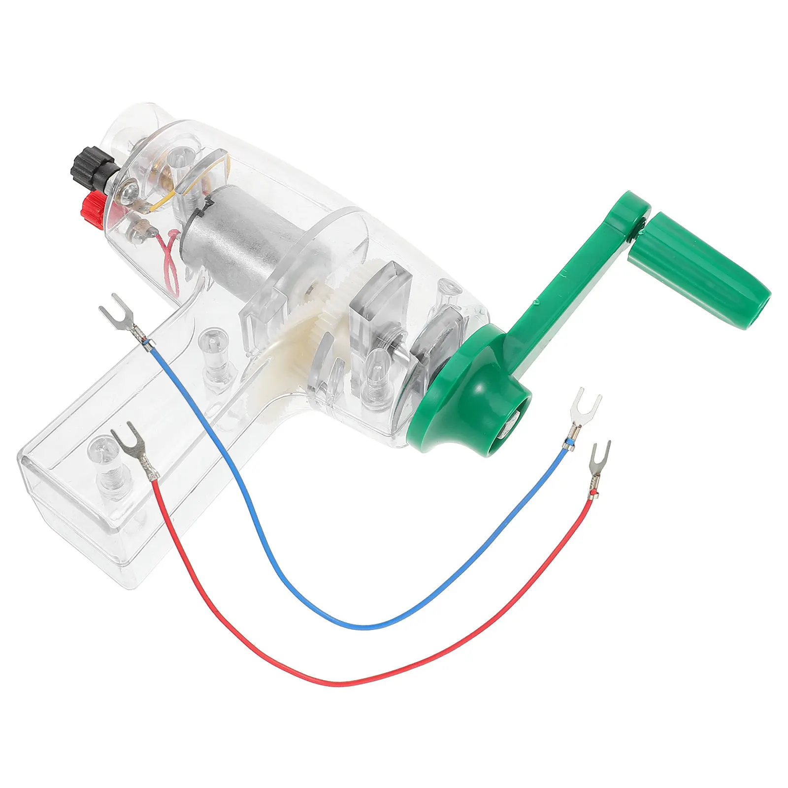 Kit de générateur manuel d'expérimentation scientifique pour enfants, bricolage, assemblage d'ingénierie électronique éducative, blocs de construction cognitifs