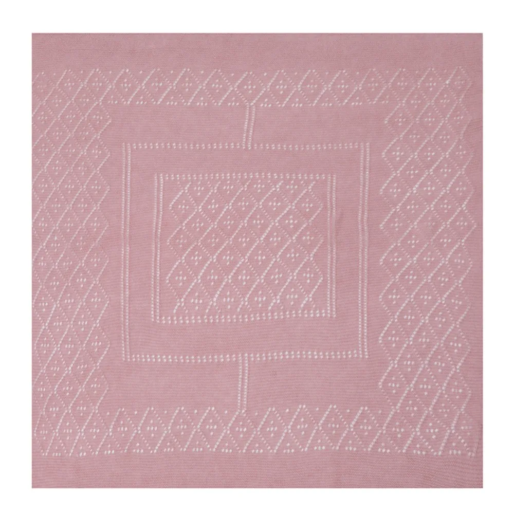 

Trendy Soft Knitted Scarves Hollow-out Elegant Large Square Scarf Shawl Wraps Women Fashion
