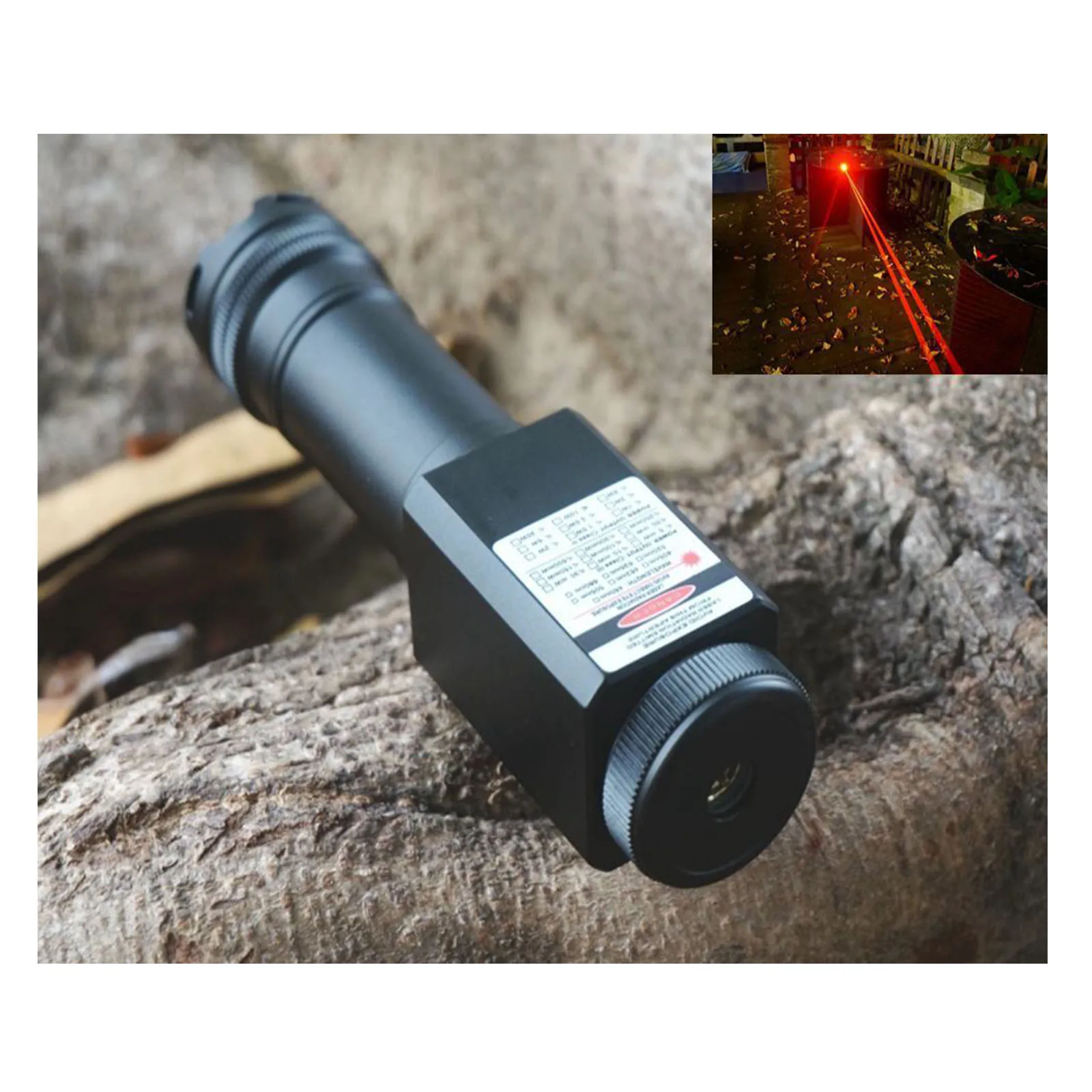 

Waterproof Focusable 635nm 638nm Orange Red Laser Module Dual Beam