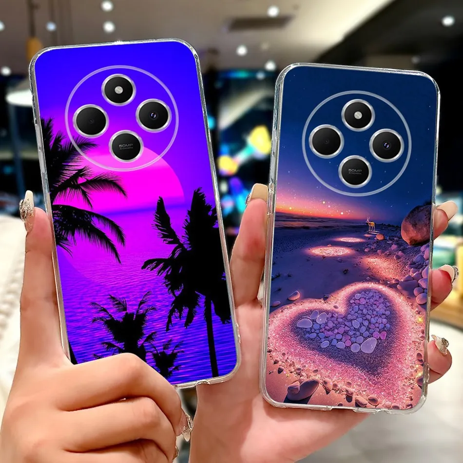 For Xiaomi Redmi 14C 14R Fashion Cool Pattern Phone Case For Redmi14C Redmi14R Soft Silicone TPU Cases