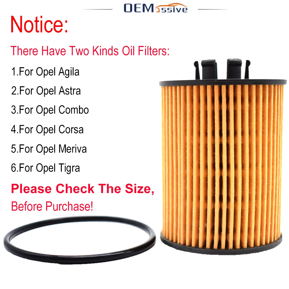 Car Oil Filter Opel Vauxhall Holden Tigra TwinTop B Z14XEP 1364CC MPV 1.4L 16V Engine Convertible 2004 2005 - 2009 Accessories