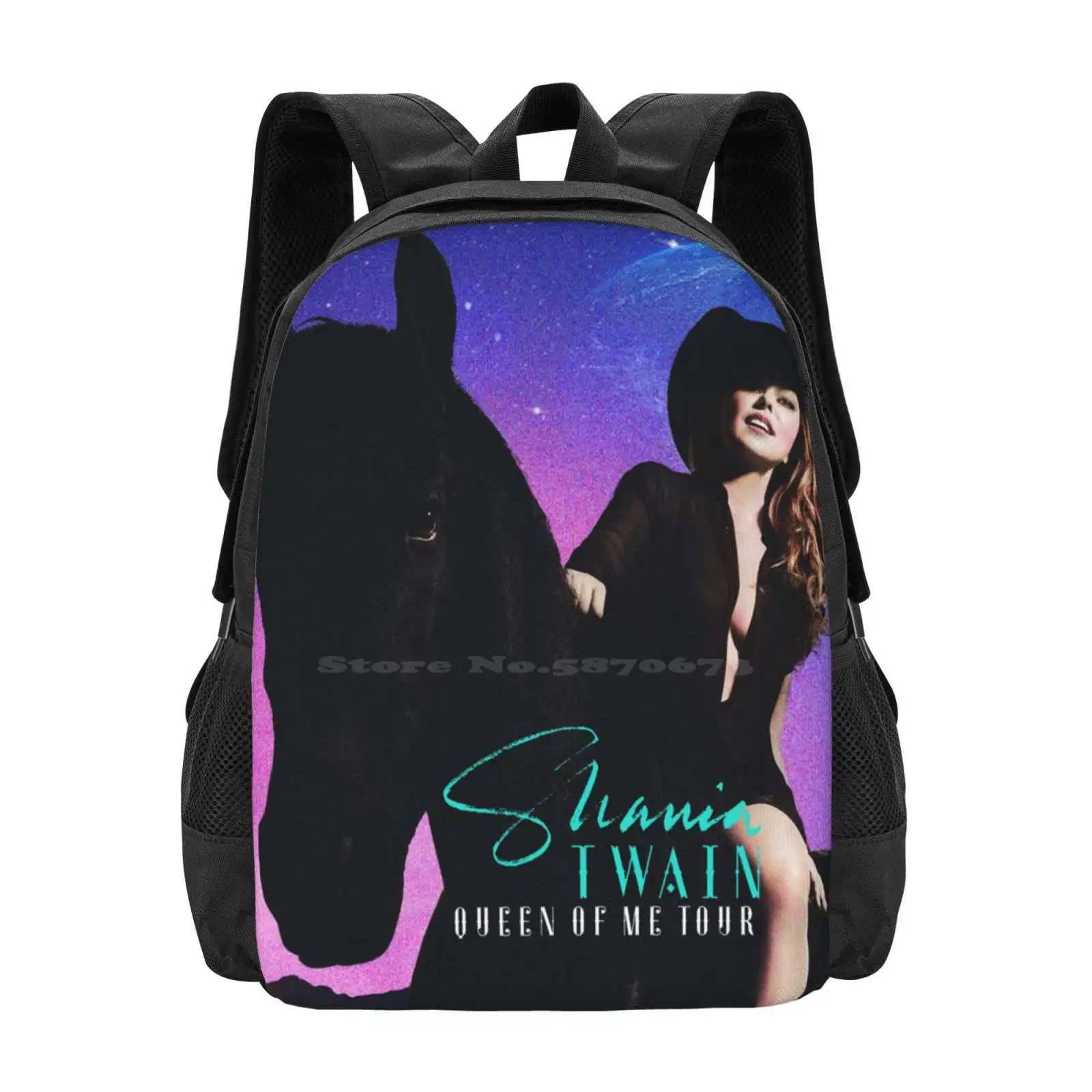 Shania Molly Show Bona Tour 2022 Hot Sale Schoolbag Backpack Fashion Bags Live Hatchet Twain 2023 2024 American Concert 2020