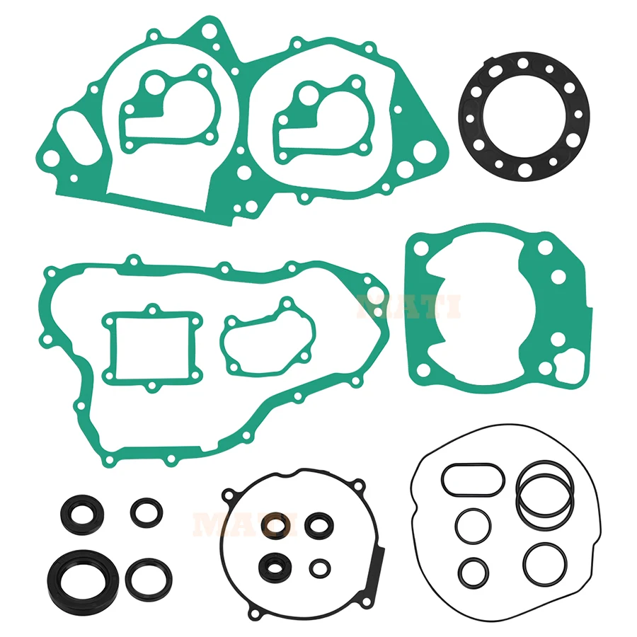 

Complete Top and Bottom End Engine Gasket with Oil Seal Kit for Honda CR250R 1992-2001 O.E.M# 11395-KZ3-880