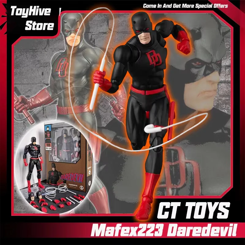 

【In Stock】CT Toys Daredevil Mafex Comic Version Action Figure Figurine Statue Model Children's Anime Toys Birthday Gifts