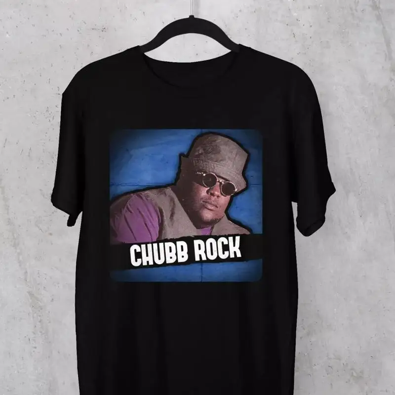 Chubb Rock Rapper caliente nueva camiseta negra algodón todas las tallas 3F212