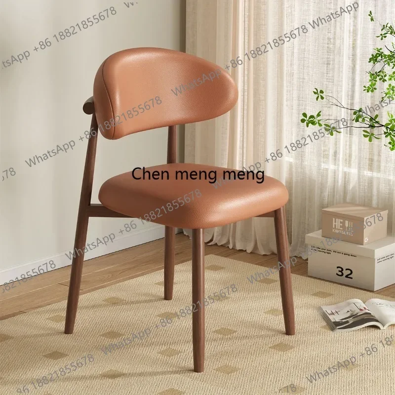 Nordic Luxury Dining Chairs Outdoor Bedroom Designer Barber Dining Chairs Creative Party Lazy Stoel Wood Muebles Home Furniture
