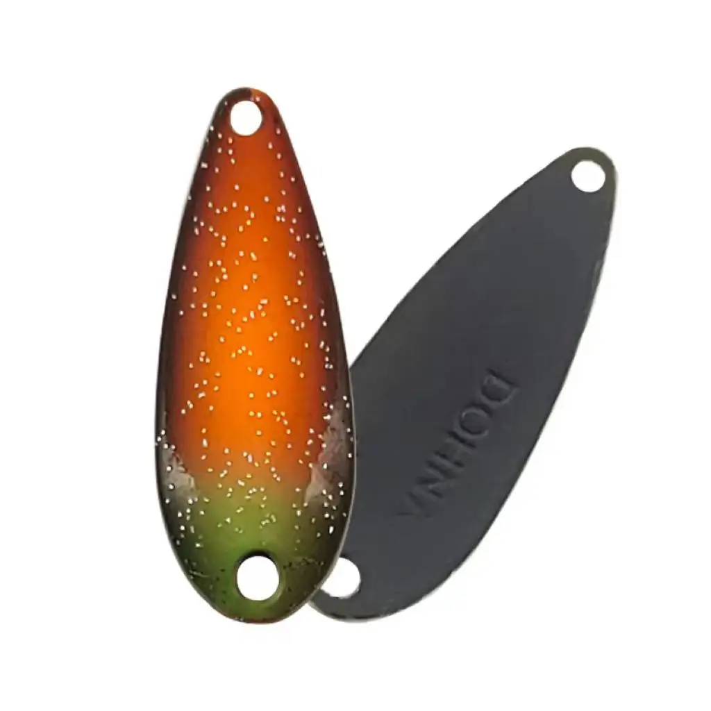 Dohna Peche Leurre Pesca LÖFFEL 2,5 g 30 mm bunter Löffelköder Kupfer Stream Metall Angelköder für Forelle Döbel Barsch Lachs Hecht – Detail 16