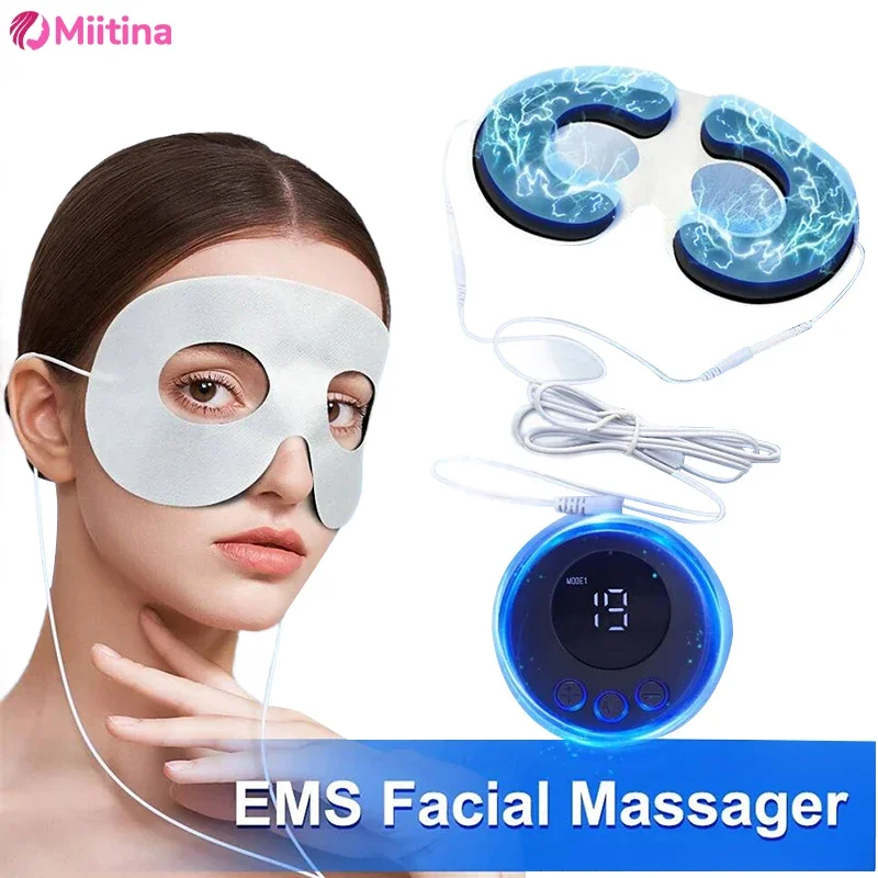 EMS Microcurrent Eye Beauty Device Eyes Massage Skin Care Facial Lifting Anti-Wrinkle Face Neck Removal WrinkleAnti Dark Circle