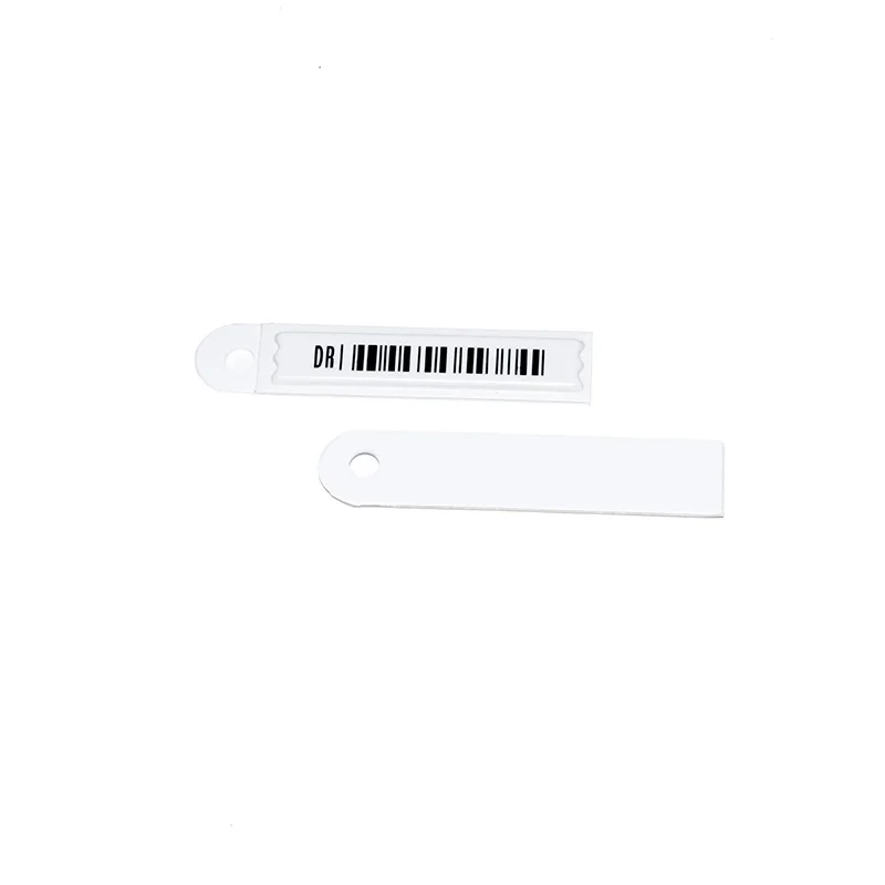 500 Pieces Jewelry Hanging Security Hard Label Tag 58KHz EAS AM DR Anti Theft Soft Label with Holes