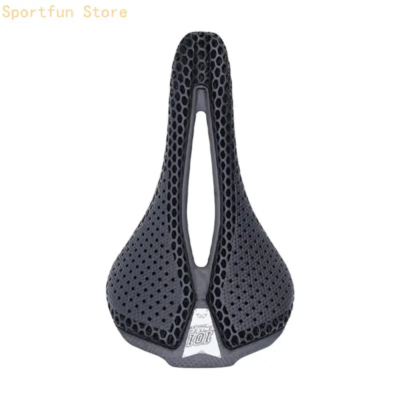 

X7JD Carbon Fiber Bike Saddles Pad Nonslip Comfortable Bicycles Saddles Bike Cushion for Mountain Exercise Bike
