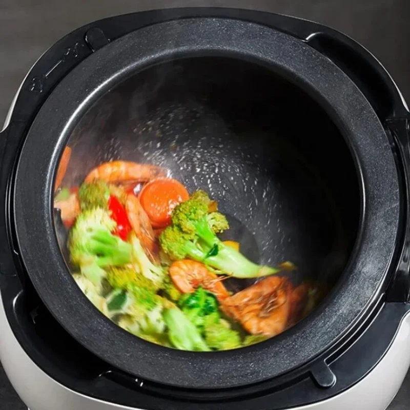 220V/110V Multifuncation Intelligent Automatic Stir-fry Meal Cooking Pot Robot IH 2000W Cooking Wok Electric Stir-Fry Pan