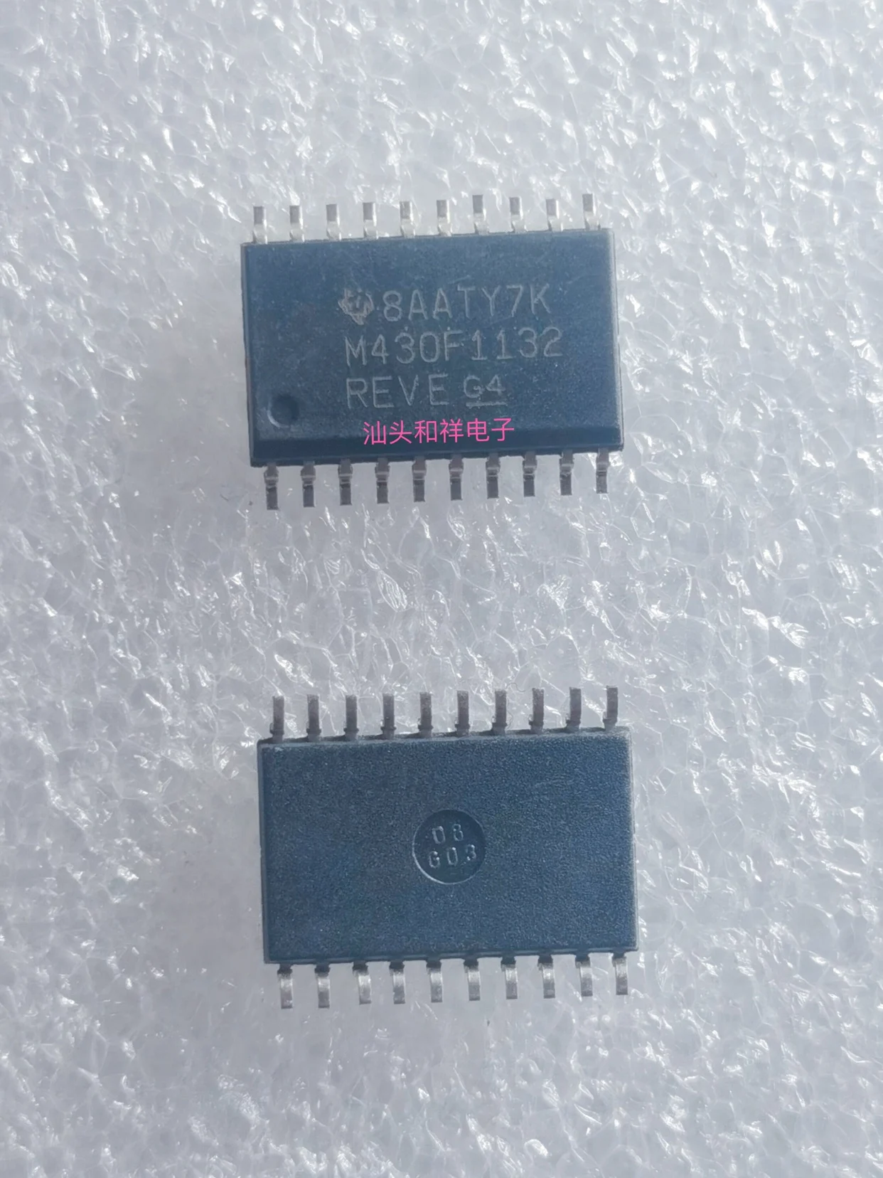 Free shipping    MSP430F1132IDW MSP430F1132 MSP430F1132IDWR BOM     10PCS
