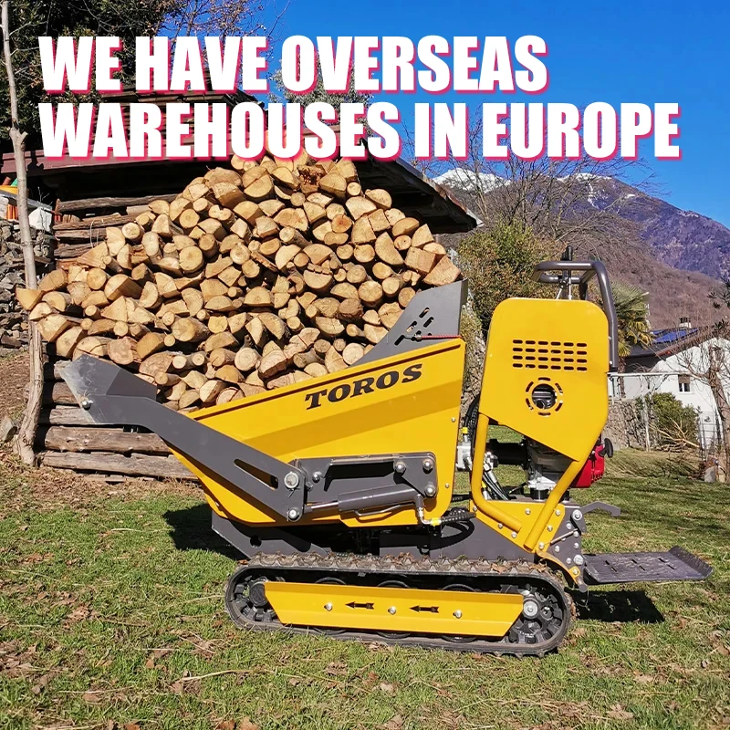 

Factory Price Crawler Dumper 500kg Manual Tracked Dumper Agricultural Self Loading Hydraulic MINI Dump Truck customization Sale