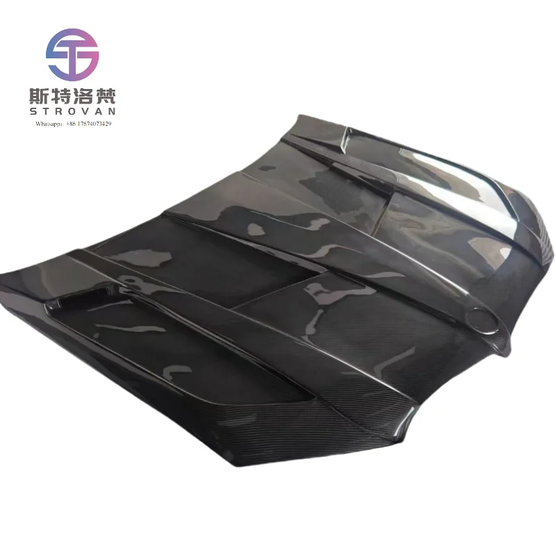 

High Quality LD Style Dry Carbon Fiber Car Hood Bonnet for G05 X5 G06 X6 X5M F95 X6M F96 Dry Carbon Fiber Engine Cover