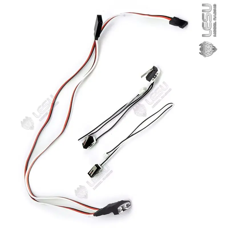 LESU For 1/14 Hydraulic Three-Way Dump Truck Body Hydraulic System Limit Installation Truck Diy Accessory Toy