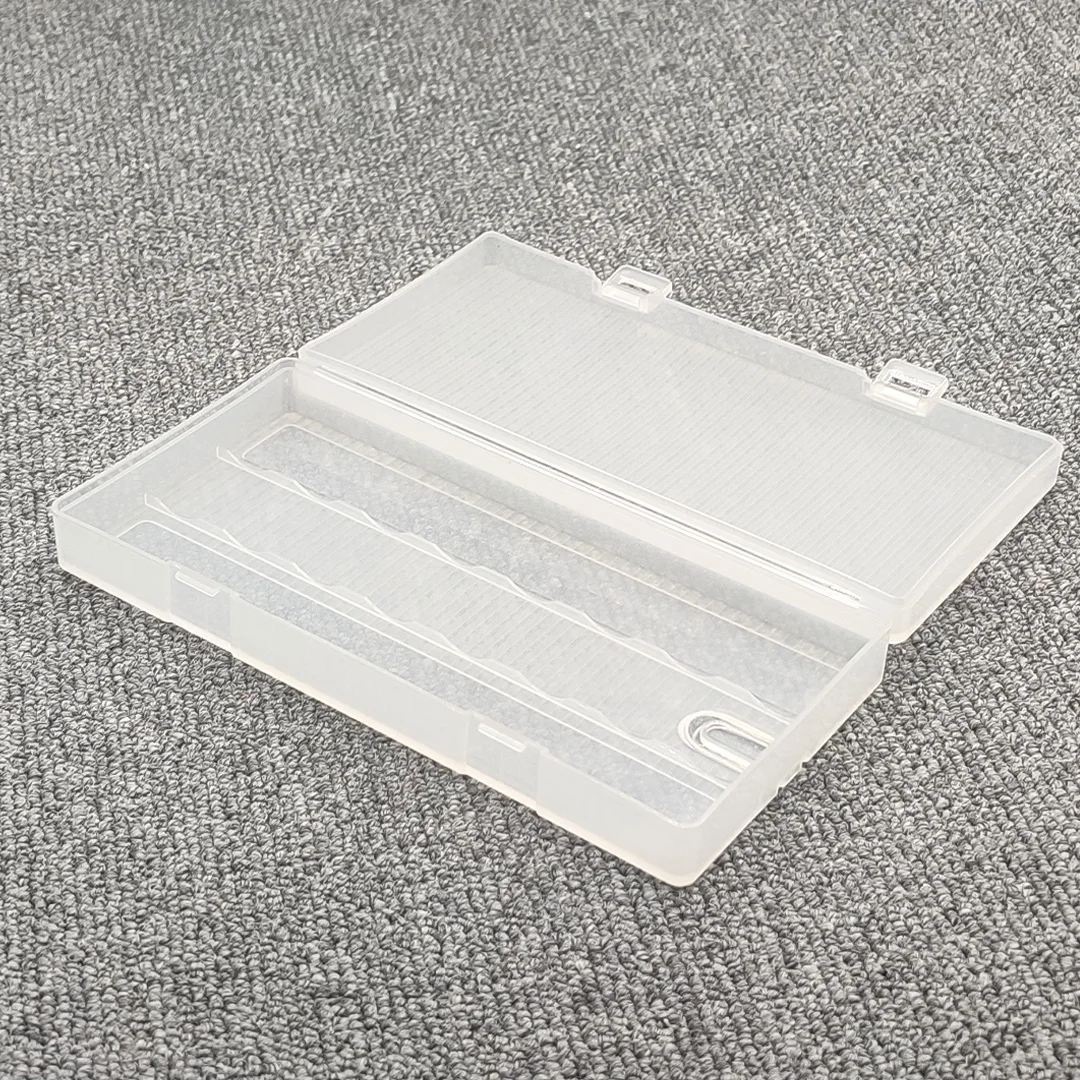 18650 Battery Storage Box Hard Case Holder 2/4/8*18650 Rechargeable Battery Power Bank Plastic Case Transparent