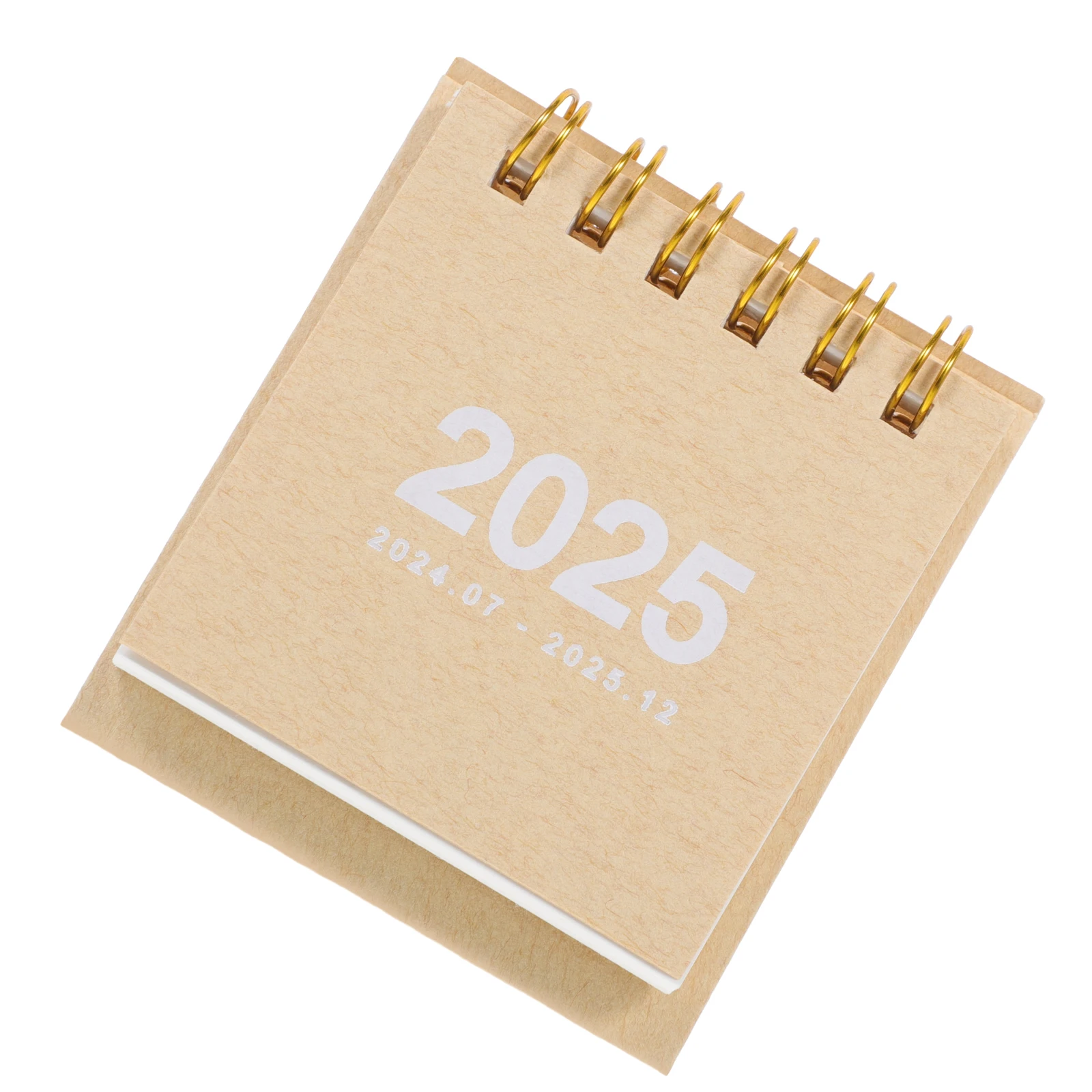 

Мини-настольный маленький перекидной календарь на 2024-2025 годы для офиса и дома, декоративный стоячий ежемесячный график, настольный органайзер, функциональный ежедневный органайзер