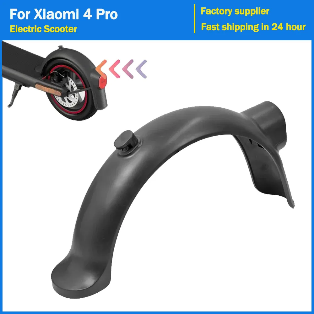 Elektrische Roller Hinterrad Kotflügel für Xiaomi 4 Pro Kickscooter Hinten Kotflügel Reifen Spritzwassergeschützte Kotflügel Rad Zubehör Teile