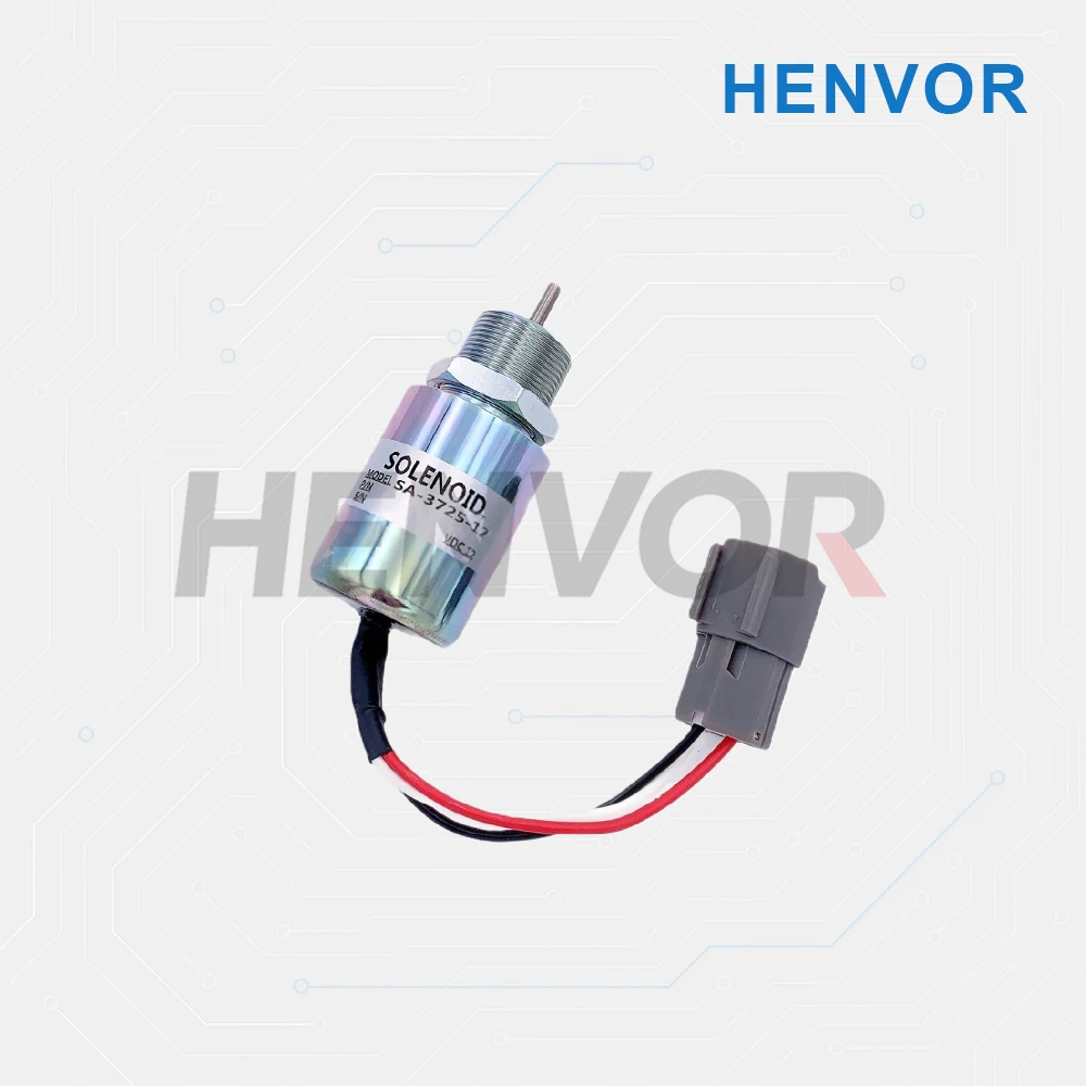 SA-3725-24 24V Flameout Solenoid Valve for Diesel Generator Reliable Performance High Efficiency