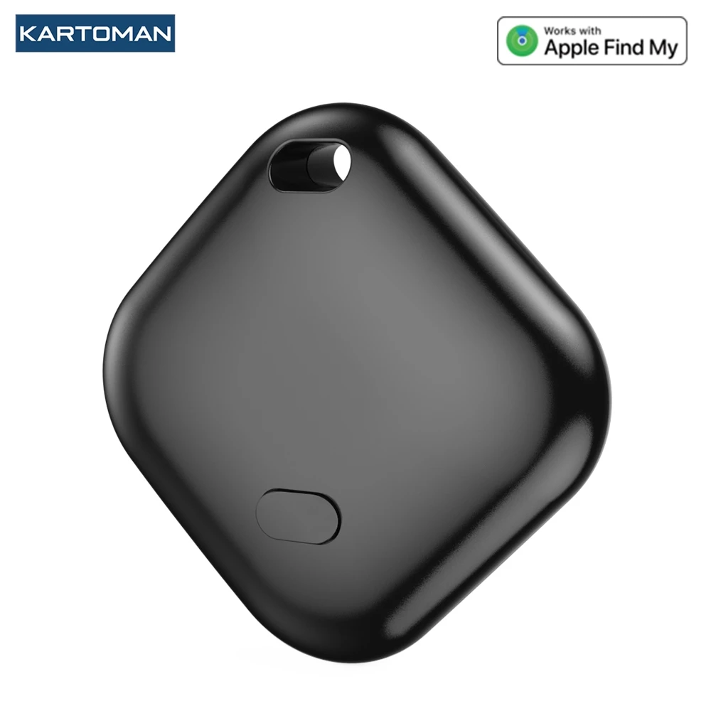 KARTOMAN Finder Security SmartTrack Link Smart Tag Find My Key Bluetooth GPS Tracker for Earbud Luggage MFi Finder (iOS Only)