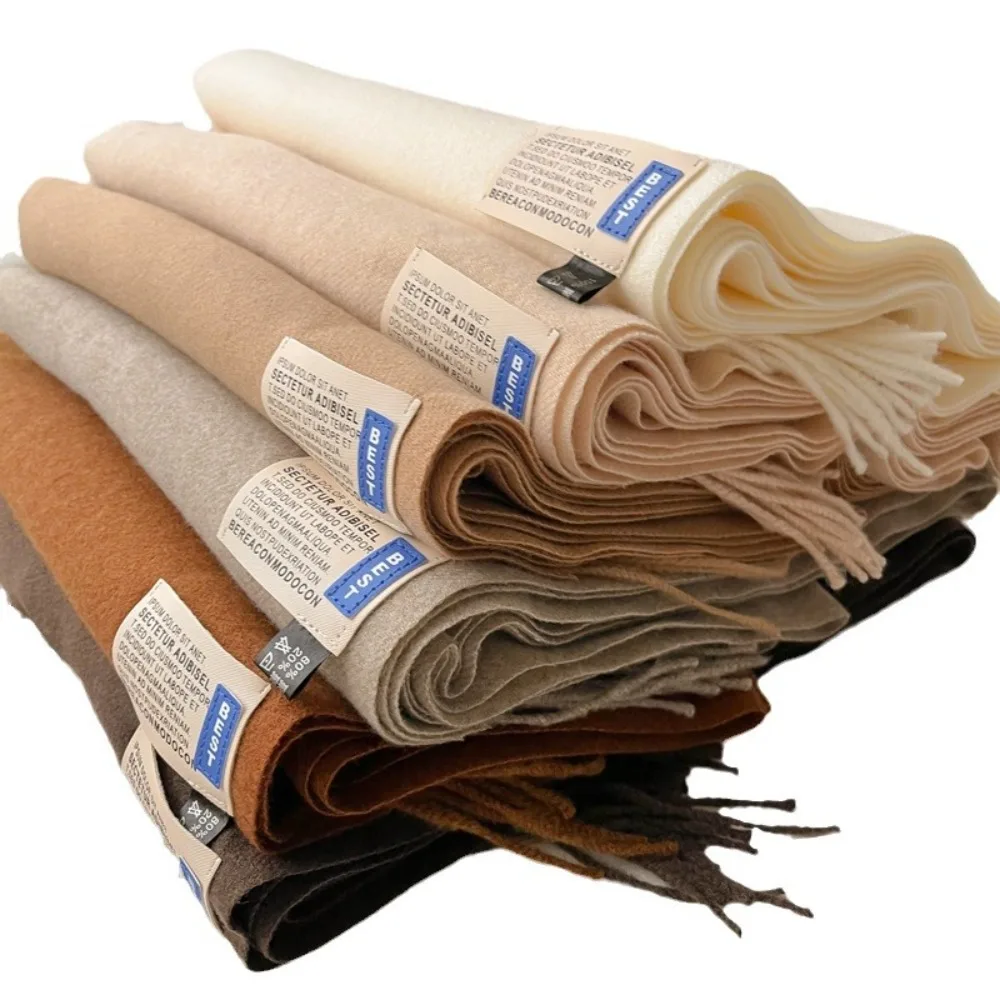 

2025 New Women's Winter Scarf, Versatile Korean Style Wrap, Mink-like Warmth, Couple's Neck Warmer