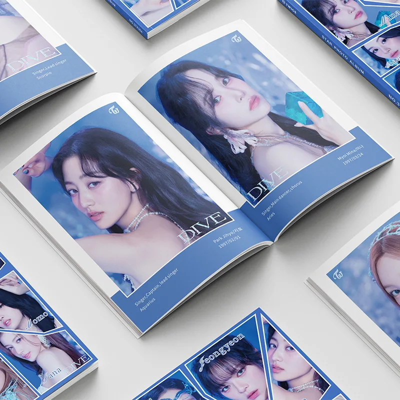 Imagem -04 - Kpop Idol Girl Album Faça Você Mesmo Photo Collection Nyeon Tzuyu Jihyo Momo Mina Chaeyoung Sana Dahyun Poster Fãs Presente hd