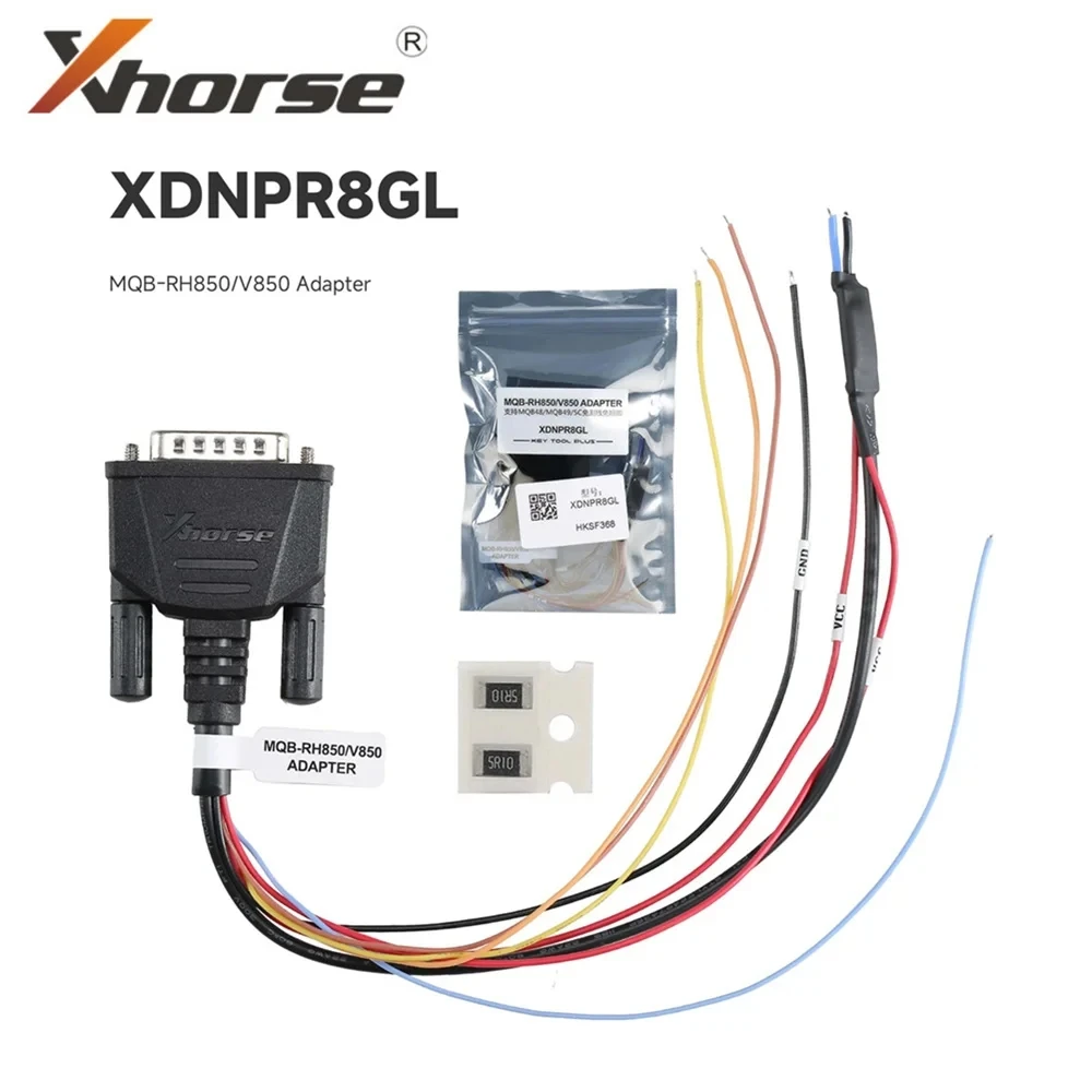 Xhorse VVDI XDNPR8GL Adapter MQB-RH850/V850 Cables Only Used With Key Tool Plus Pad Key Programmer Read MQB/MQB49/5C Dashboards