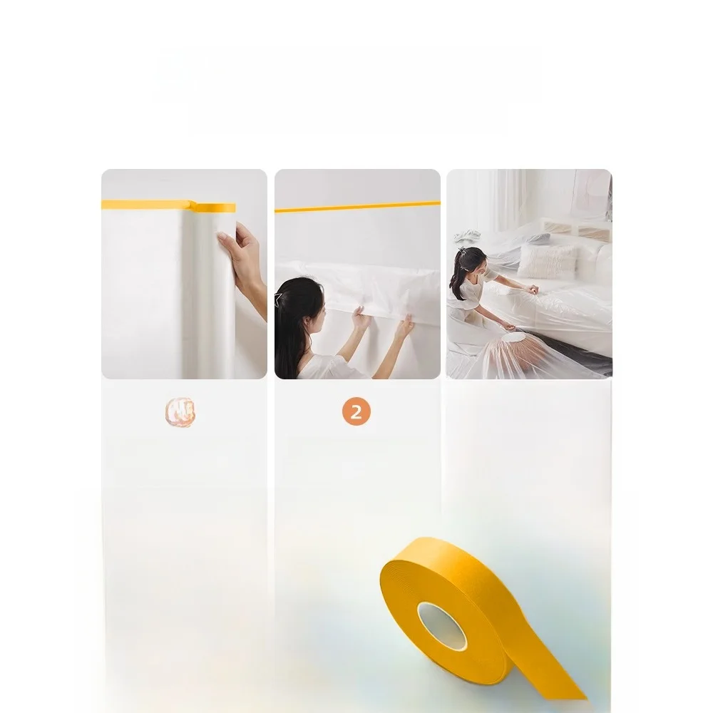 

Thickened Plastic Dustproof Cover for Home Furniture Cabinet Protection during Renovation Universal Dust Cover Towel