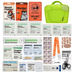 RHINO RESCUE Outdoor Camping First Aid Kit Camping Equipment, With 38 Configurations, Suitable For Camping, Travel