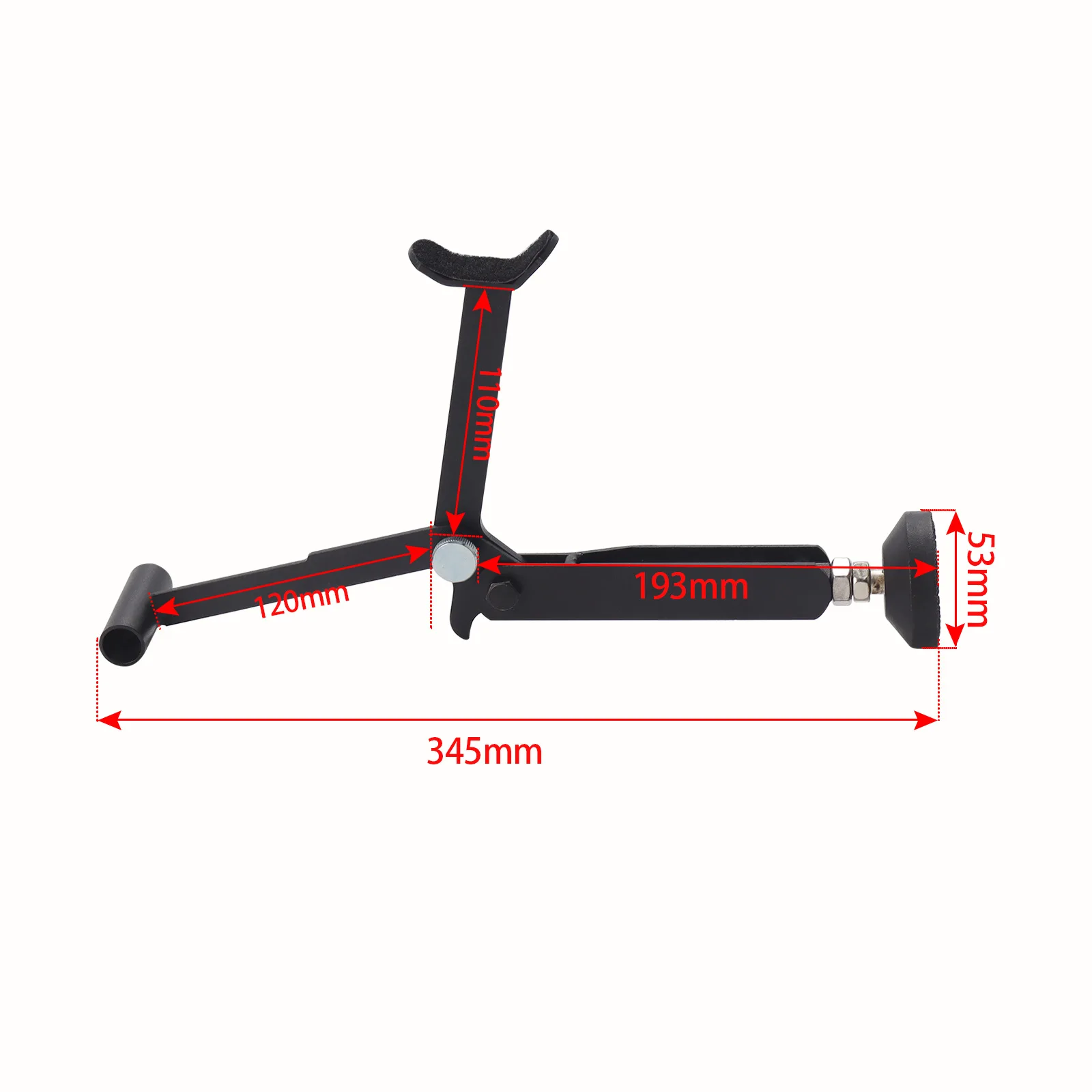 Motorcycle Front and Rear Wheel Up Frame Repair and Maintenance Parking Support Frame Folding Labor-saving Lift