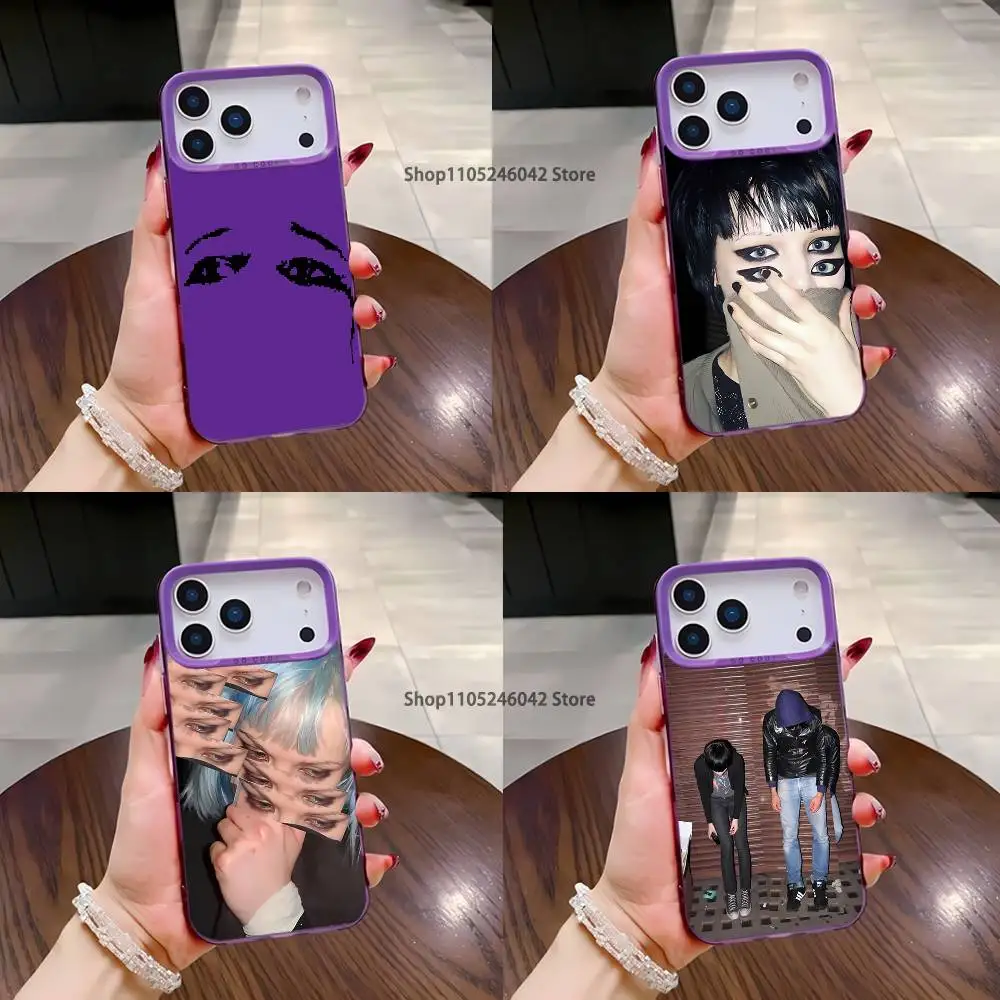 

C-Crystal Castles A-Alice For Purple Candy Matte Cover iPhone 17,16,15,14,13,12,11,Mini,Pro,E,SE4,XS,MAX