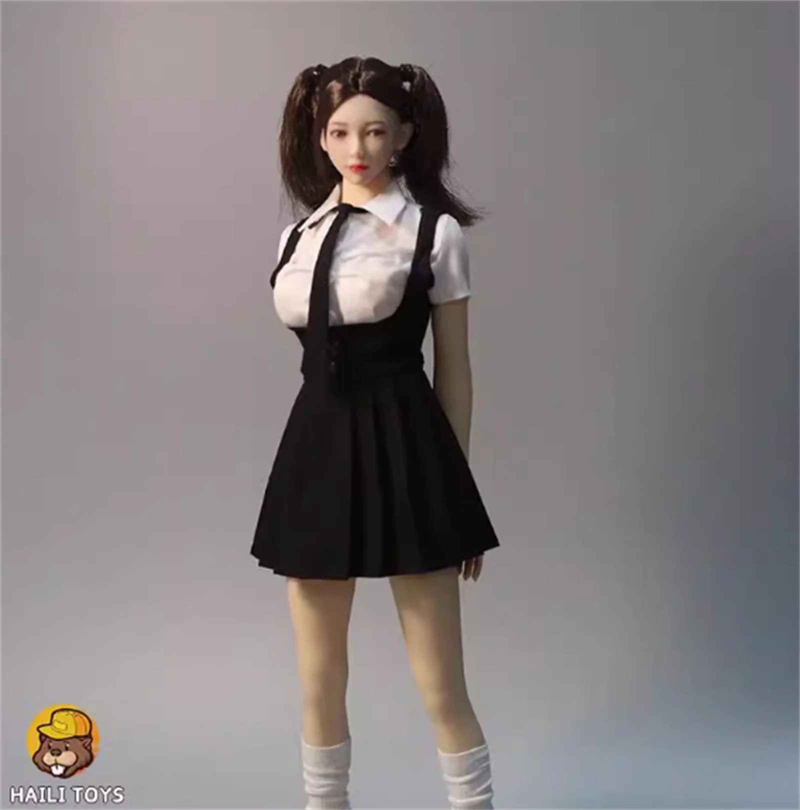 

HAILI TOYS 1/6 uniform shirt dress Professional Clothes JK suit/ shoes for 12" figure model toys