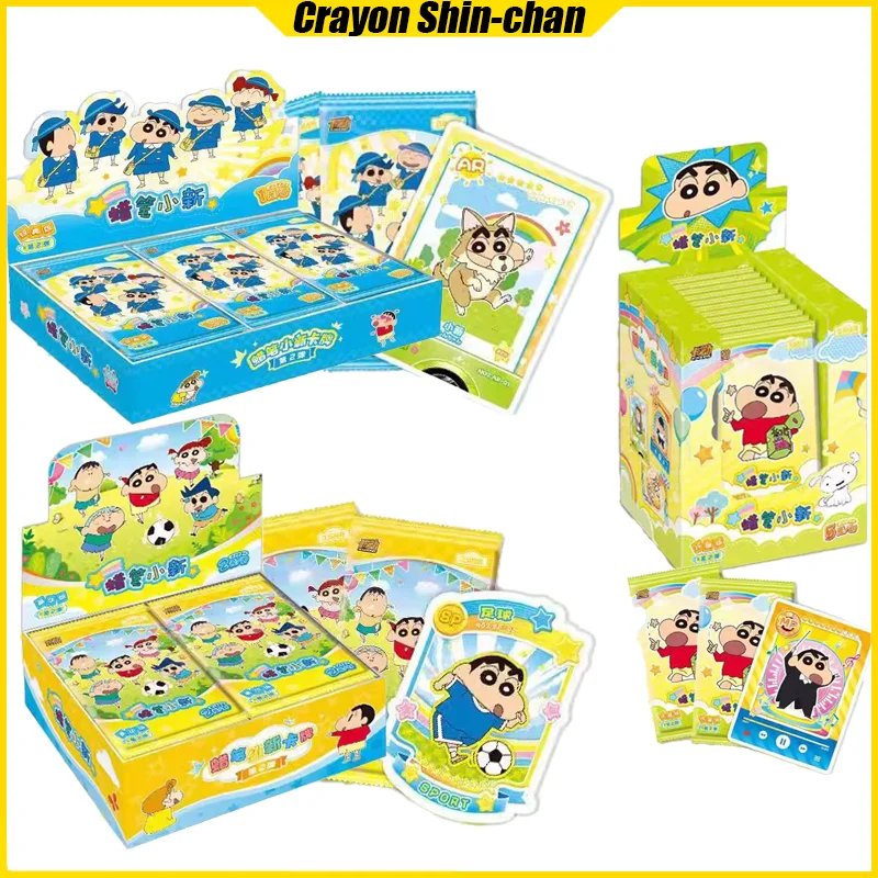 

KADONG VOL.2 Crayon Shin-chan Cards Anime Collection Cards Mistery Boxes Board Games Toys Birthday Gifts for Boys and Girls