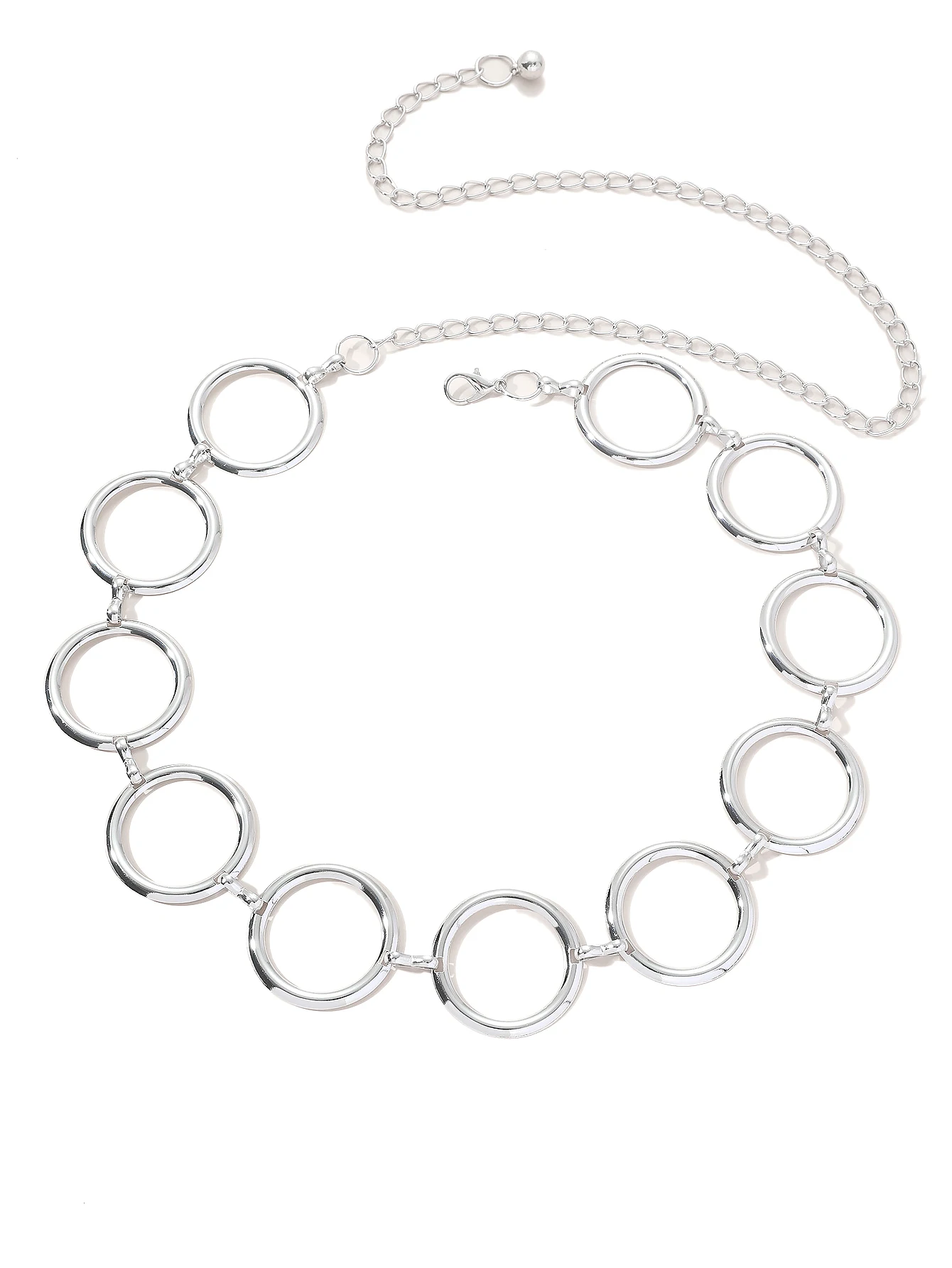Circle Decor Chain Belt